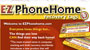 EZ PhoneHome Website